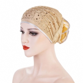 Polyester Skullies & Beanies Winter Color Block Hattar