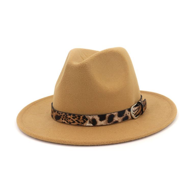 Print Ullblandningar Leopard Vinterhattar
