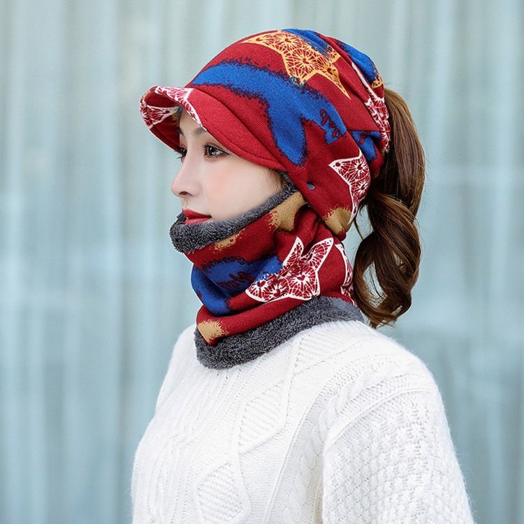 Skullies & Beanies Mode Rutiga Vinterhattar