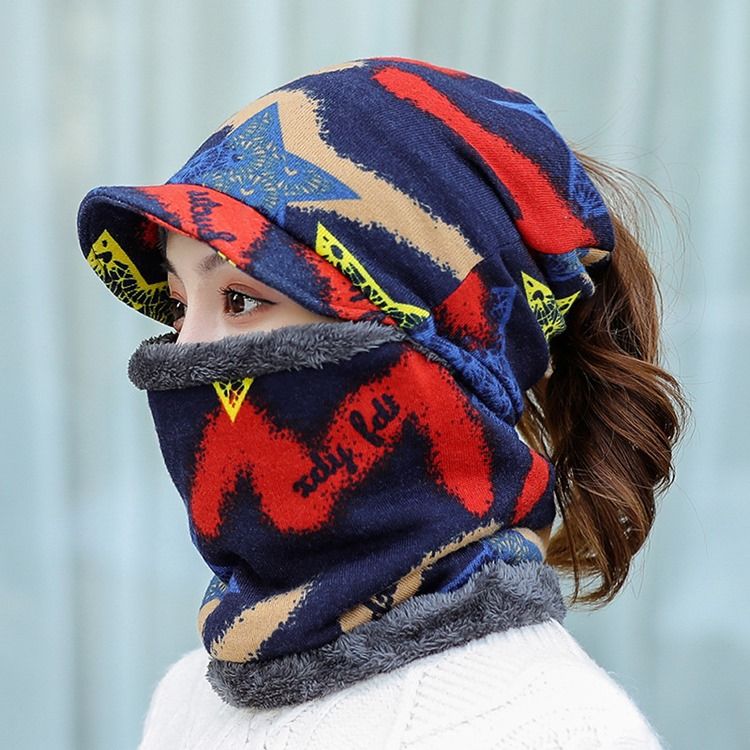 Skullies & Beanies Mode Rutiga Vinterhattar