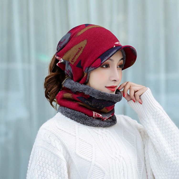 Skullies & Beanies Mode Rutiga Vinterhattar