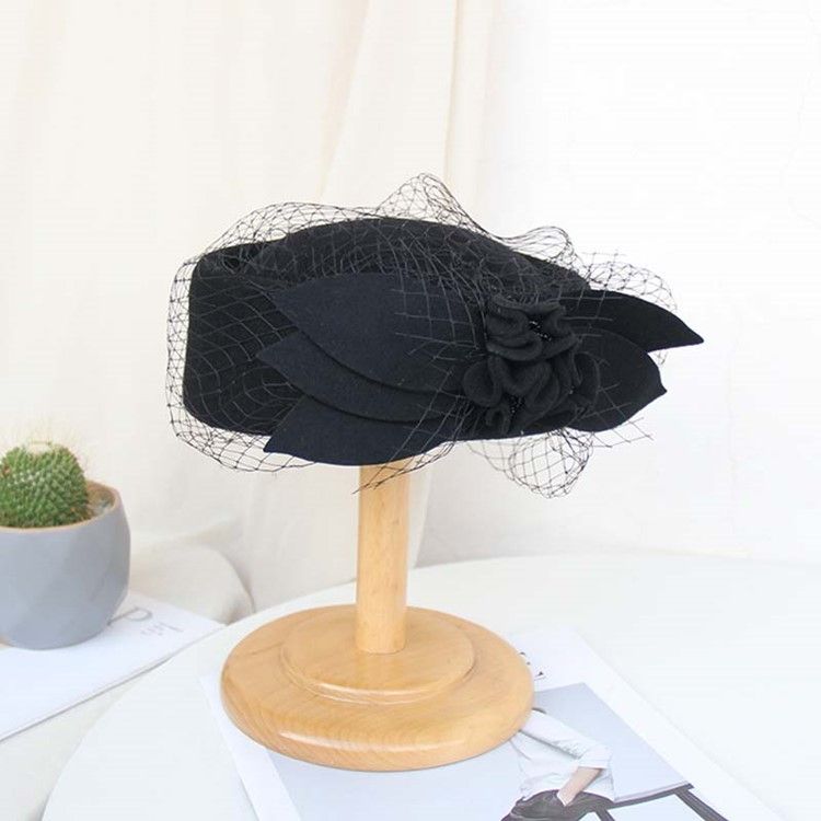 Söta Mesh Vanliga Fedora-Hattar