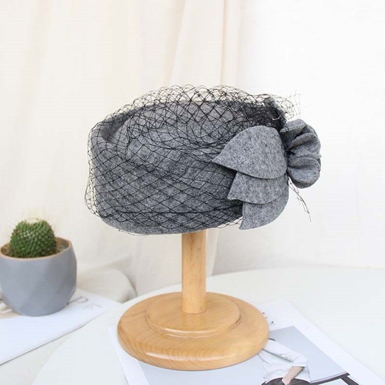 Söta Mesh Vanliga Fedora-Hattar