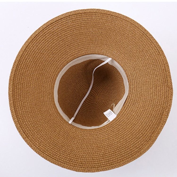 Straw Korean Plain Sommar Hat
