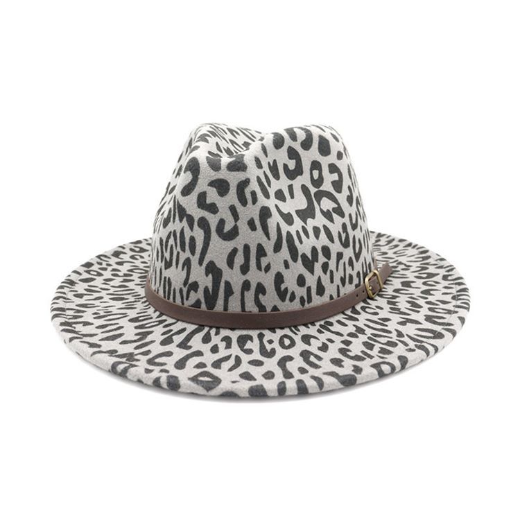 Tryck Mode Leopard Hösthattar