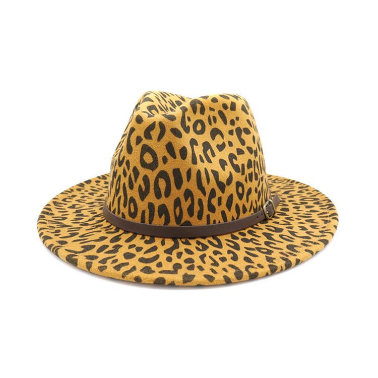 Tryck Mode Leopard Hösthattar