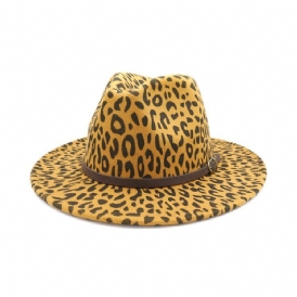 Tryck Mode Leopard Hösthattar