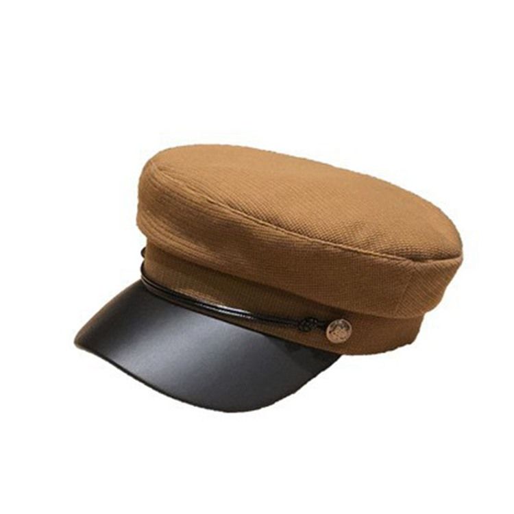 Vanliga Casual Hattar Med Kort Brätte