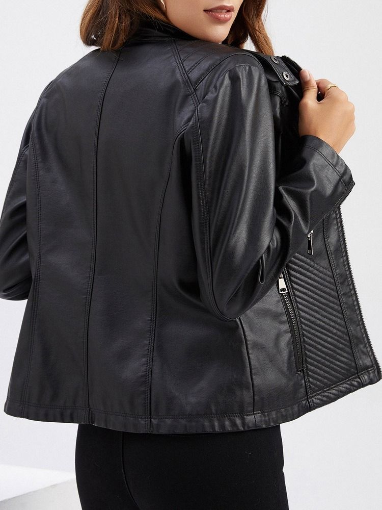 Blixtlås Standard Slim Spring Pu-Jacka