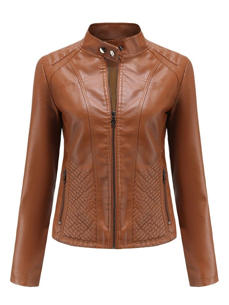 Blixtlås Standard Slim Spring Pu-Jacka