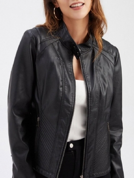 Blixtlås Standard Slim Spring Pu-Jacka