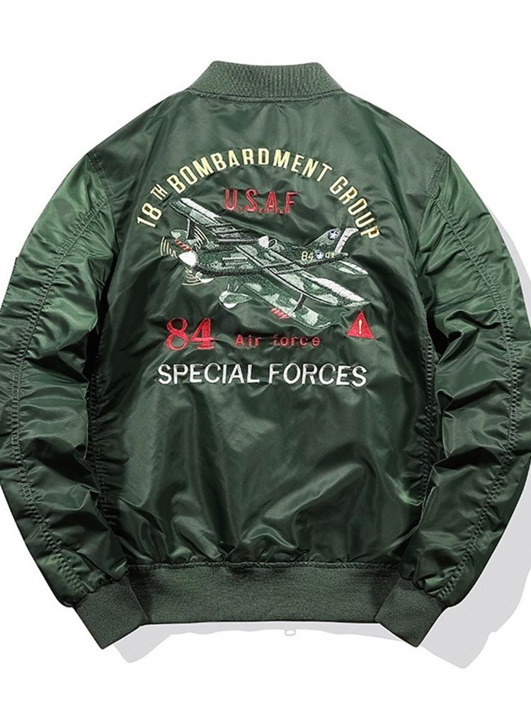 Bokstavstativ Krage Broderi Fall European Jacket