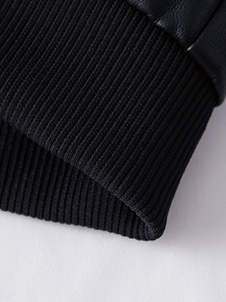 Double-Layer Standard Vinter Vintage Skinnjacka