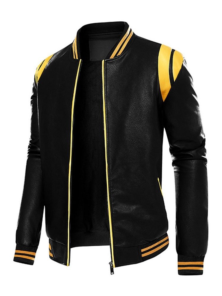 Fickstativ Krage Color Block Vårmodejacka