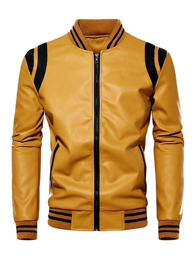 Fickstativ Krage Color Block Vårmodejacka