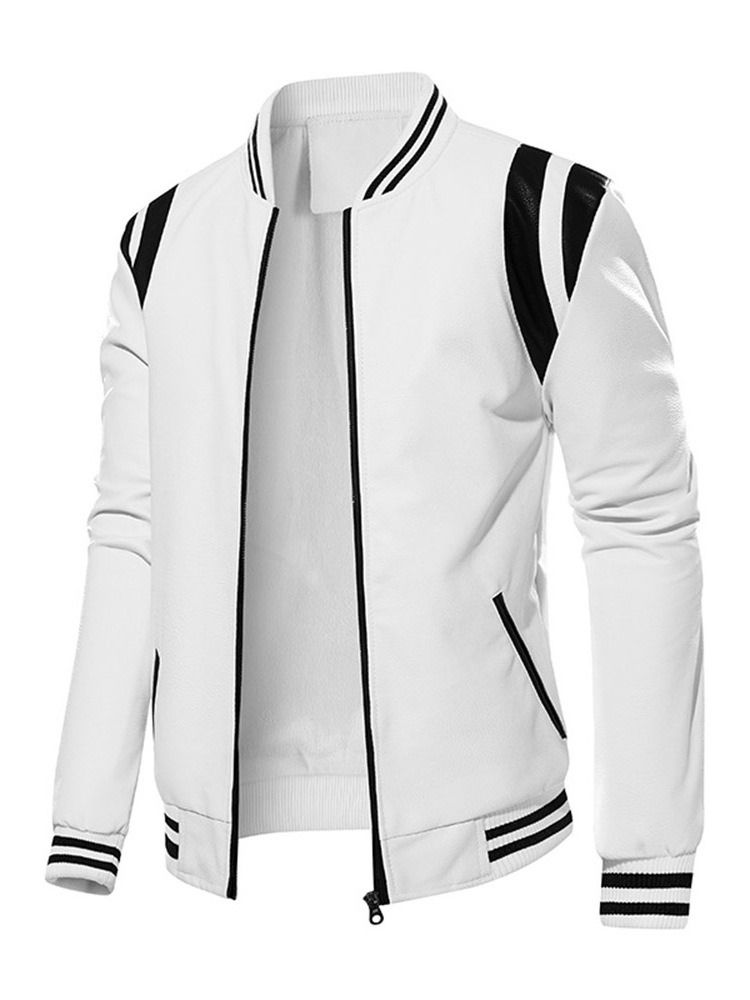 Fickstativ Krage Color Block Vårmodejacka
