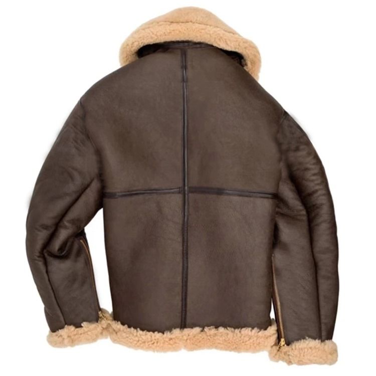Fleece Vanlig Lapel Europeisk Vinterjacka