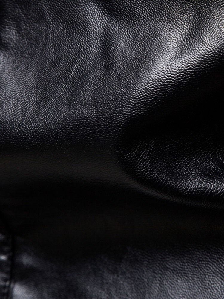 Hooded Standard Europeisk Vinterjacka I Skinn