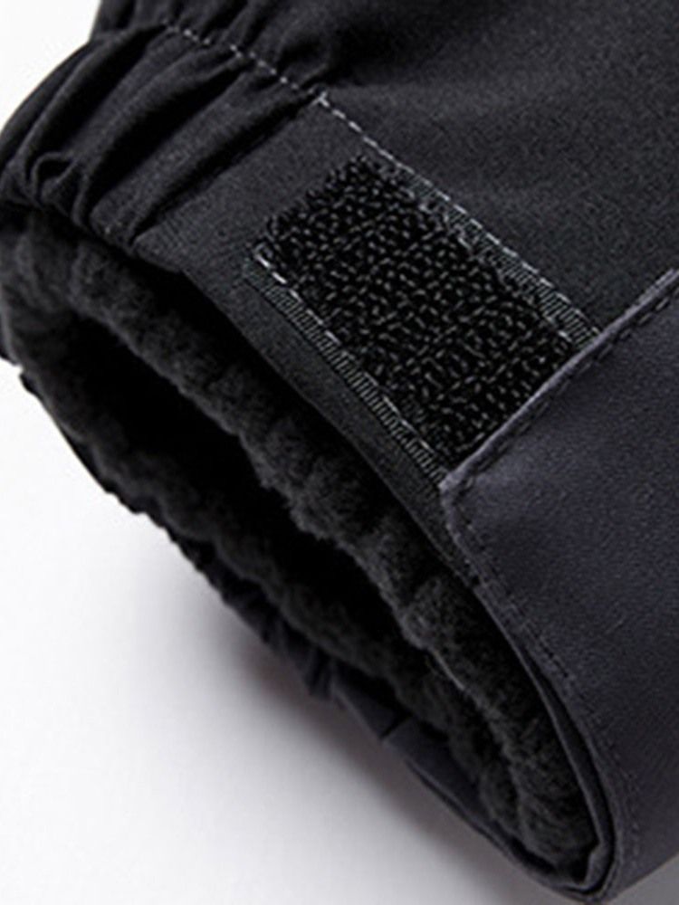 Patchwork Vandring Vindtät Polyester Manliga Tvådelade Kostym Toppar