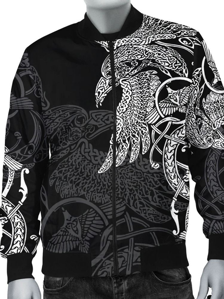 Ståkrage Patchwork Slim Jacka Med Dragkedja