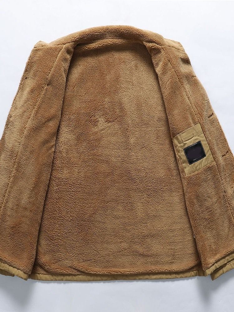 Ståkrage Vanlig Epaulet Slim Vinterjacka
