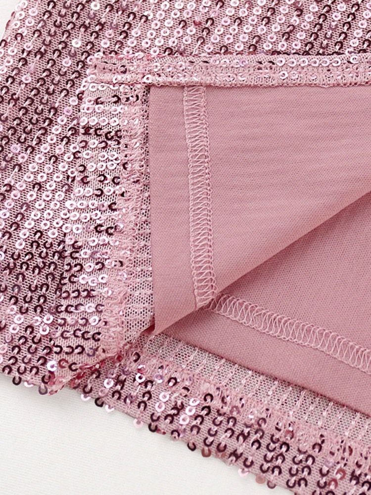 Halv Ärm Knälång Split Sommar Western Plus Size Klänning