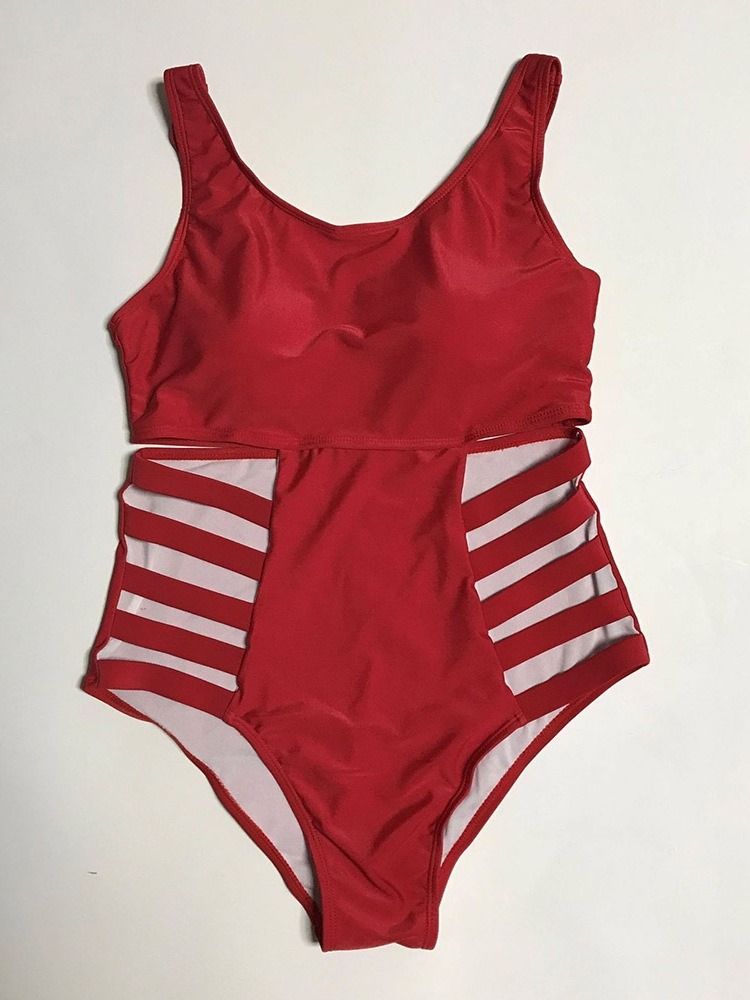 Plus Size Hollow Sexiga Badkläder