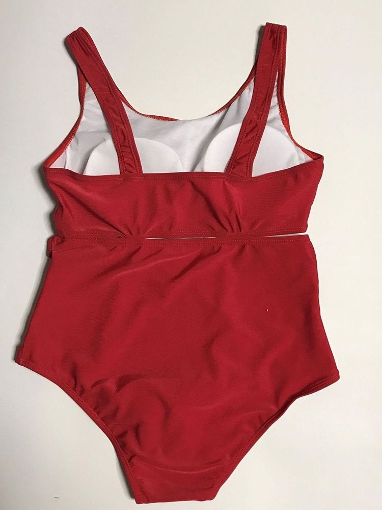 Plus Size Hollow Sexiga Badkläder