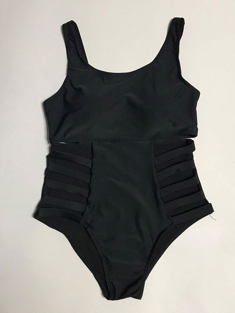 Plus Size Hollow Sexiga Badkläder