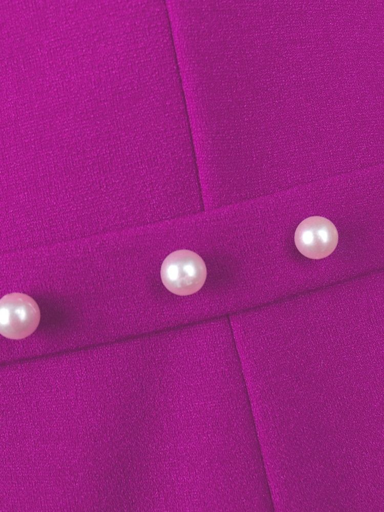 Bead V-Hals Ankellång Sjöjungfru Högtidlig Klänning