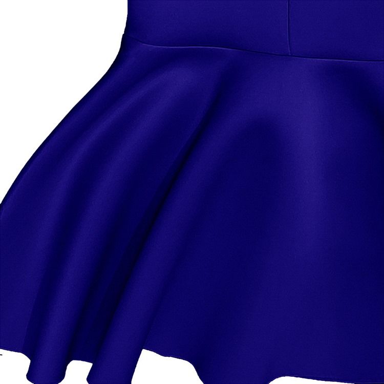 Falbala Mid-Calf Långärmad Sjöjungfru Hög Midja Plus Size Bodycon Klänning