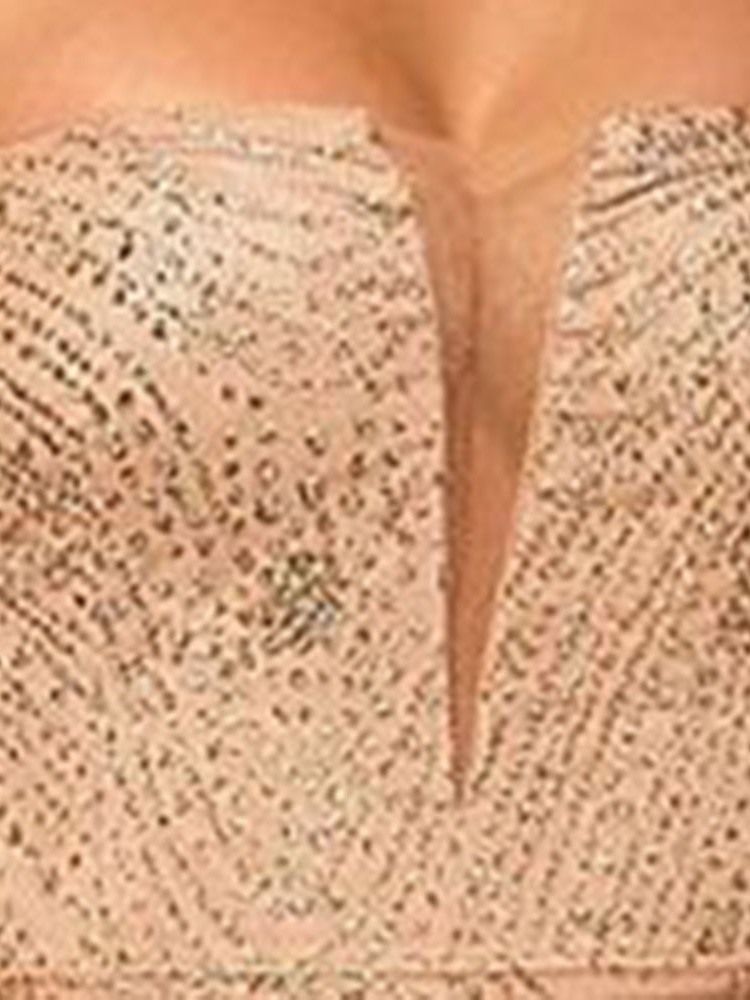 Golvlång Off Shoulder Split Plain Bodycon Klänning
