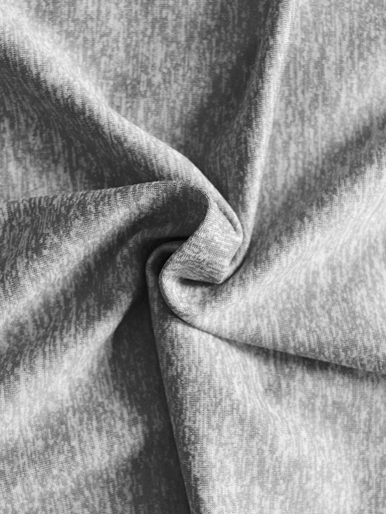 Knälång Veckad Halvärm Pullover Bodycon Klänning
