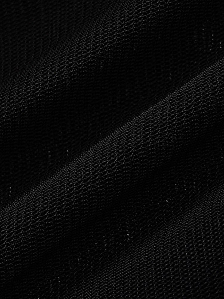 Långärmad Mid-Calf Patchwork Mode Höstklänning
