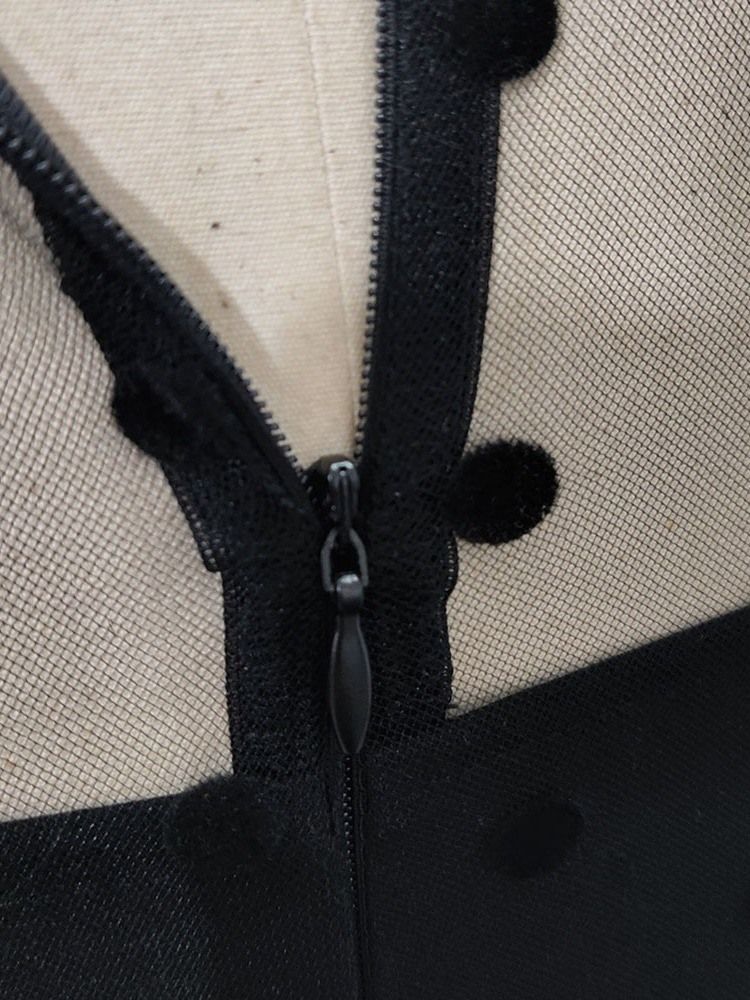 Mid-Kalf Långärmad V-Hals Lantern Sleeve Bodycon Klänning För Kvinnor