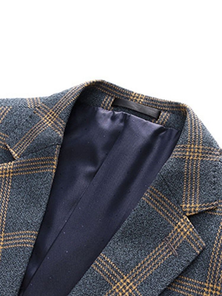 Blazer Button One Button Herrdräkt