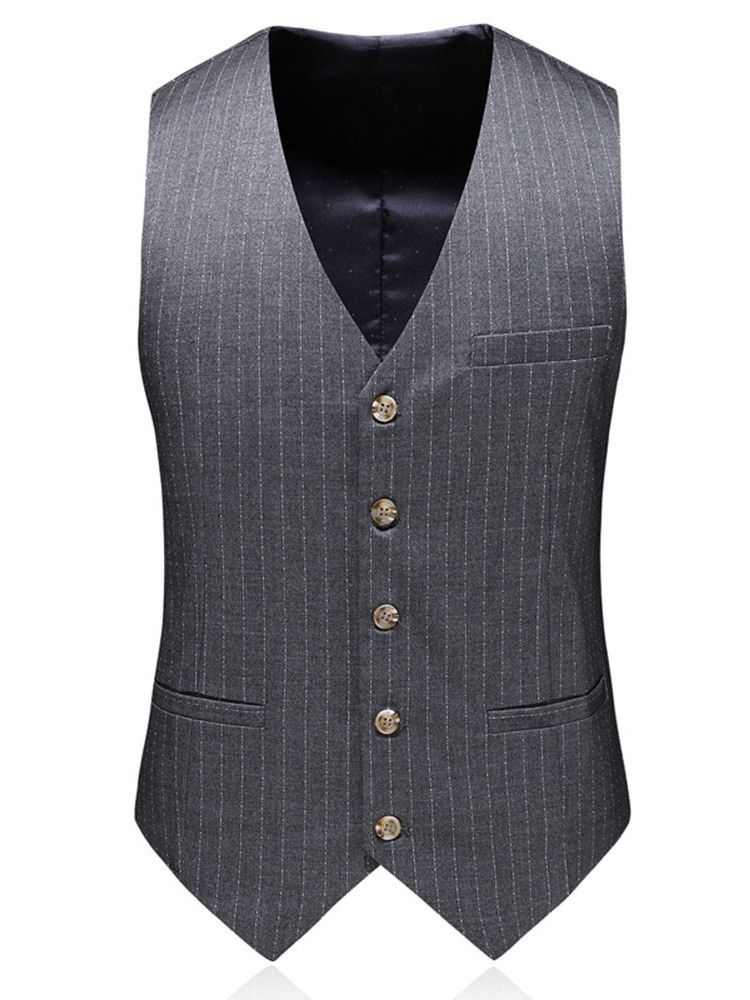 Blazer Dubbelknäppt Stripe Klänningsdräkter
