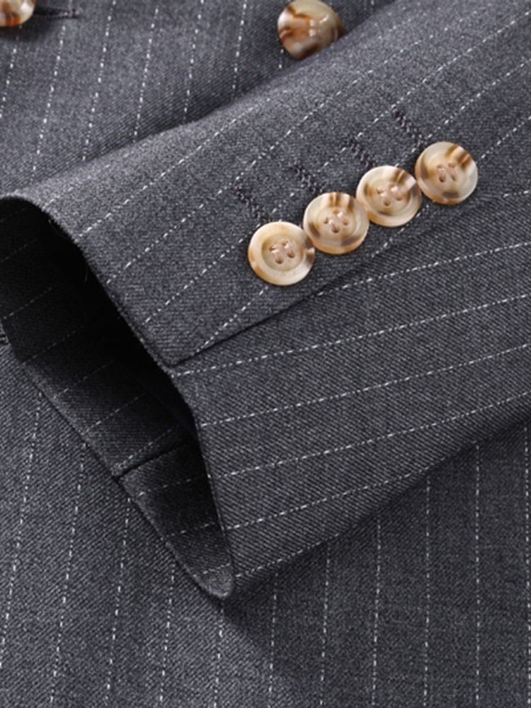 Blazer Dubbelknäppt Stripe Klänningsdräkter