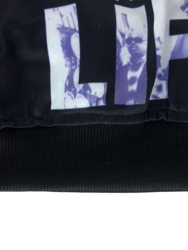 Bokstavstryck Hip Hop Falloutfit