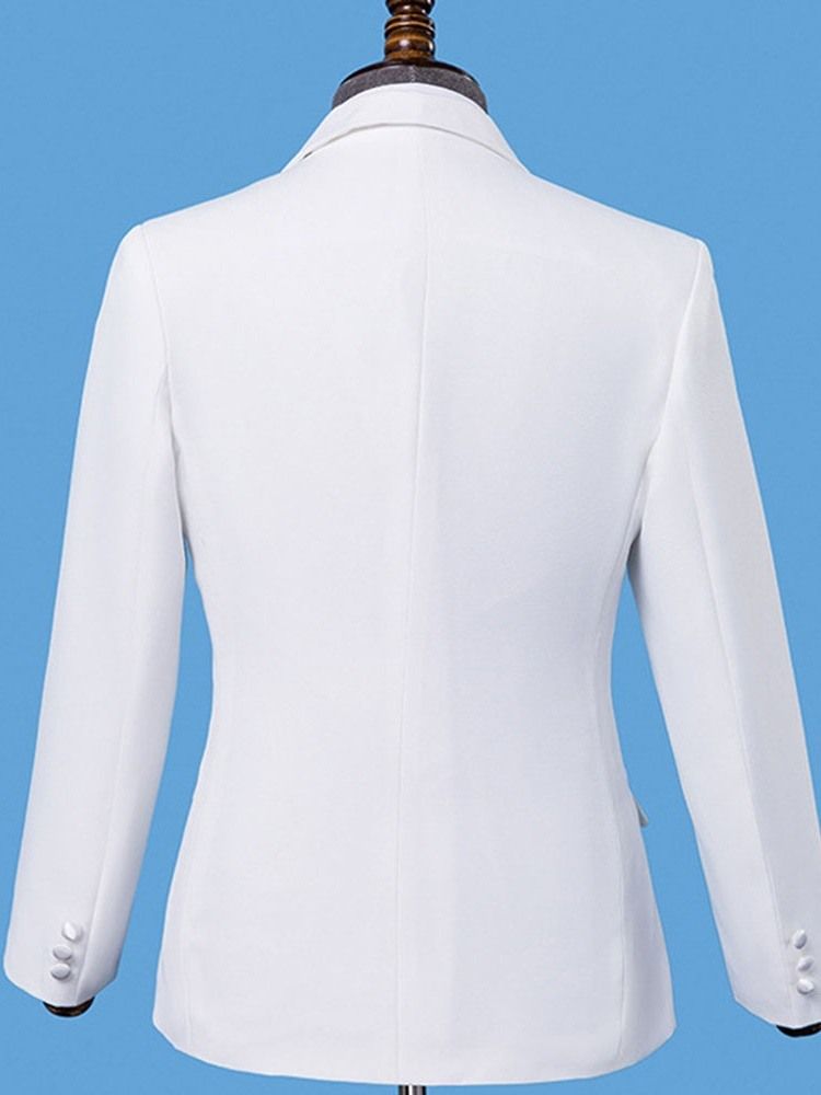 Casual Slim Lapel Herr Fritidsblazer