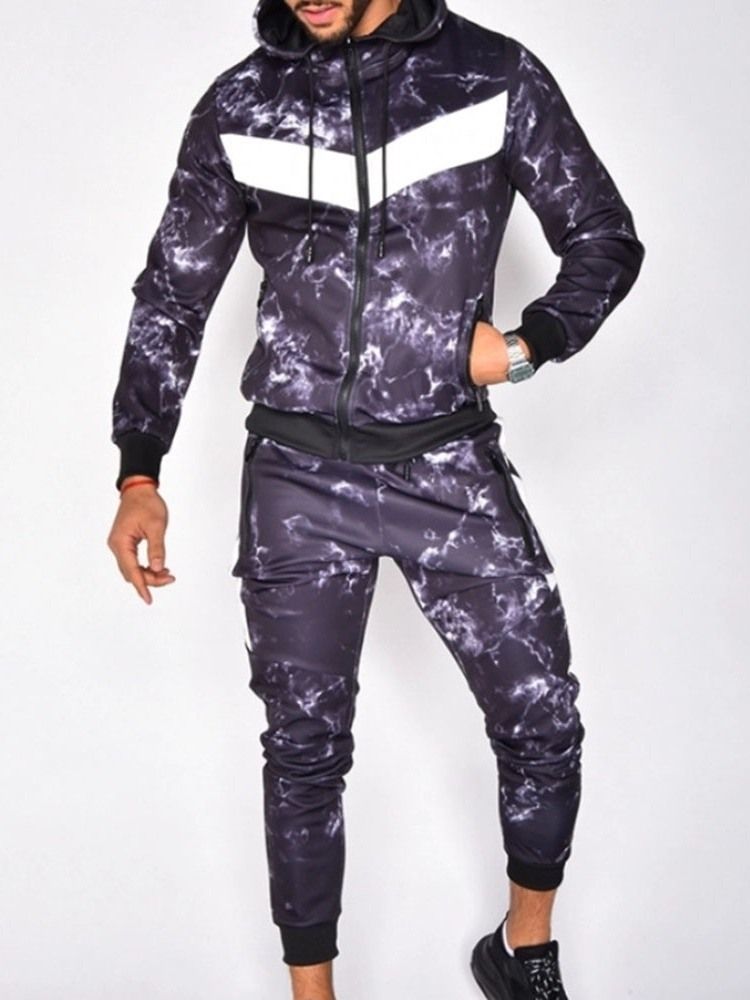 Dragkedja Color Block Fashion Våroutfit