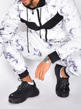 Dragkedja Color Block Fashion Våroutfit