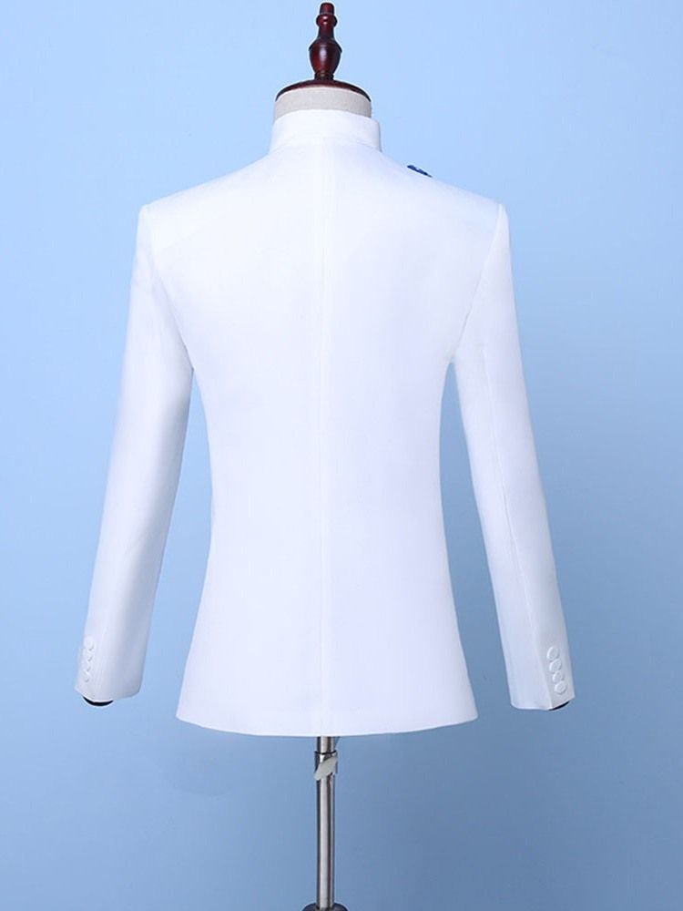 Enkelknäppt Blazer Vintage Klänning