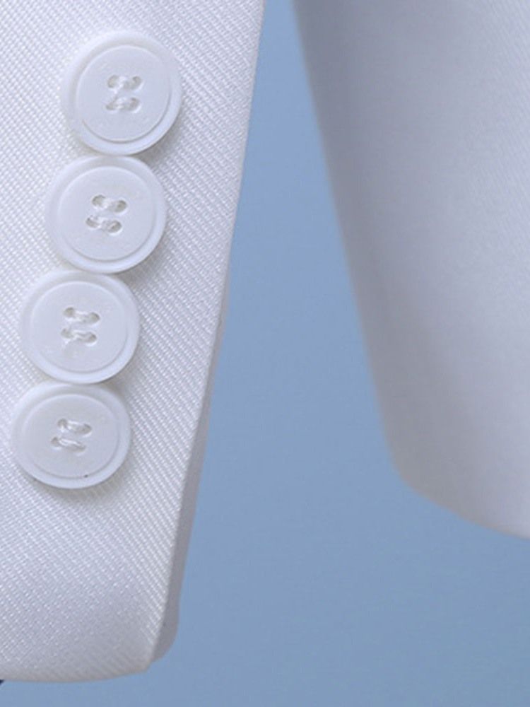 Enkelknäppt Blazer Vintage Klänning