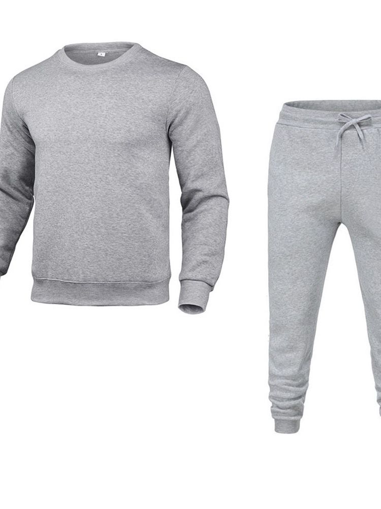 Hoodie Sport Vanlig Höstoutfit