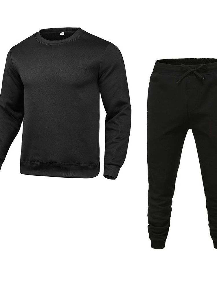 Hoodie Sport Vanlig Höstoutfit
