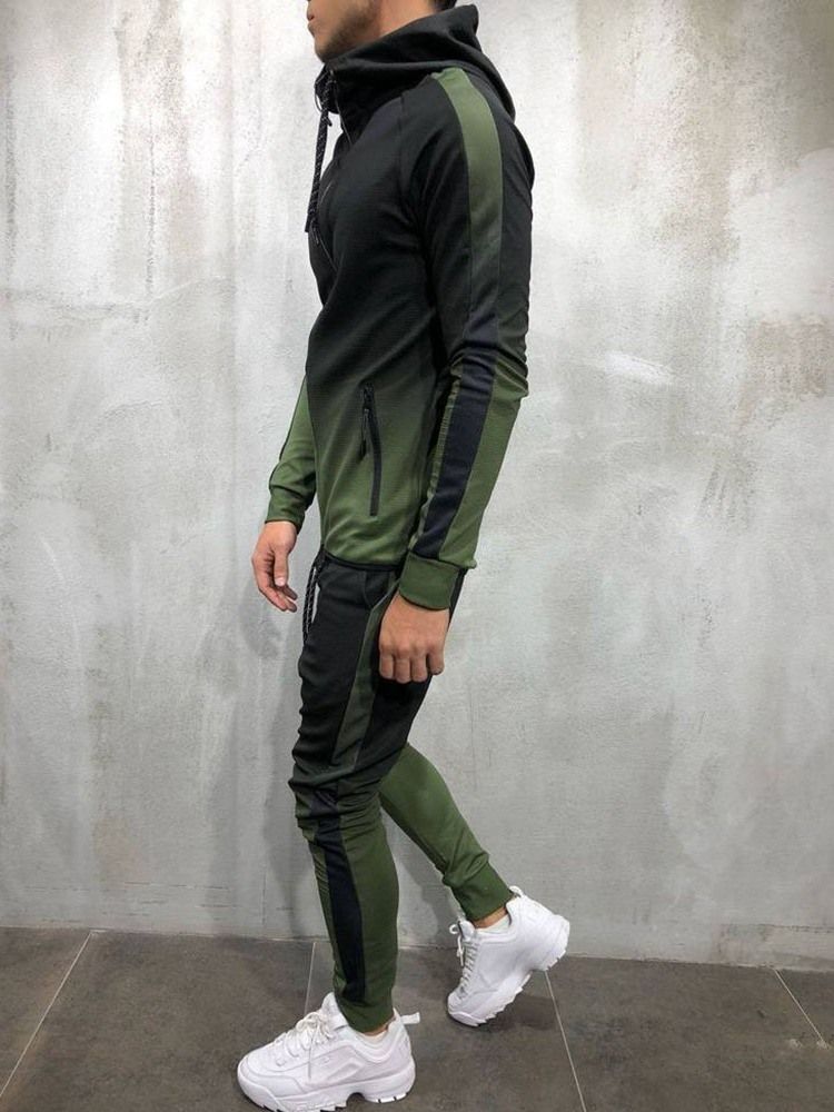 Jacka Med Spetsgradient För Män