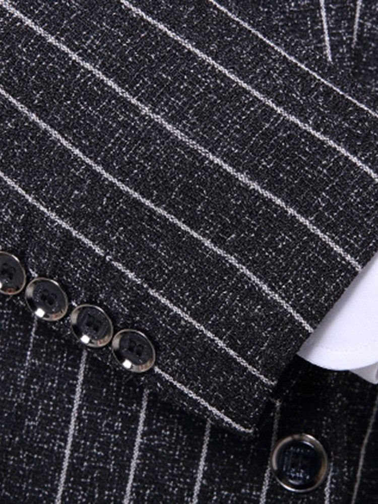 Mode Polyester En Knapp För Män Klänning Kostym