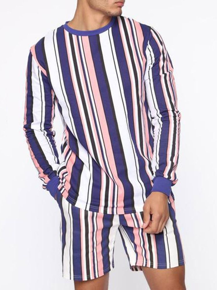 Pocket Pants Stripe Herrkläder