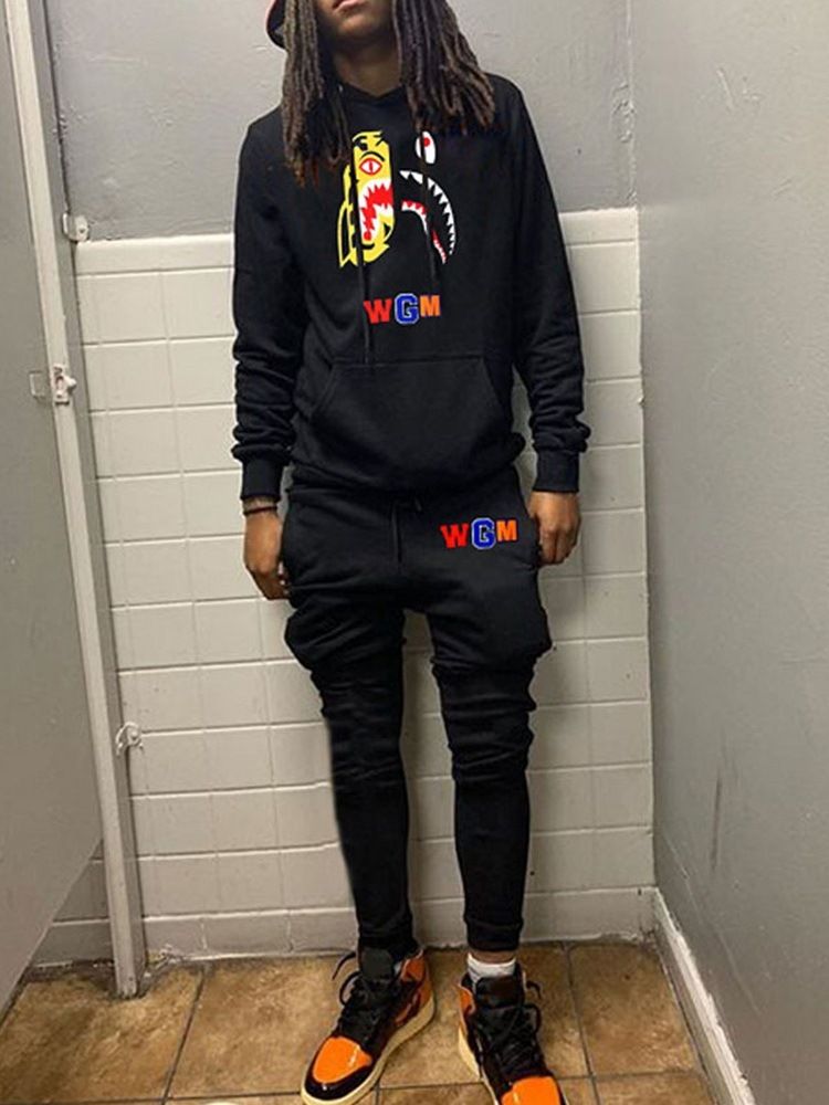 Print Byxor Casual Våroutfit